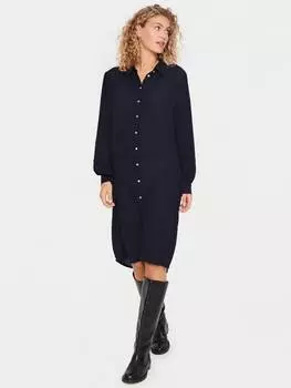 Платье-рубашка alba Saint Tropez, цвет Navy Sky