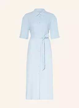 Платье-Рубашка эллиев из льна Inwear, голубой