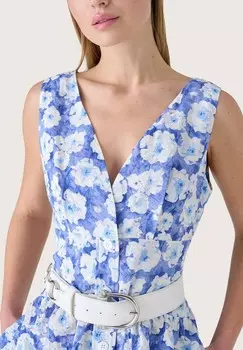 Платье-рубашка ALVIN Camomilla Italia, синий