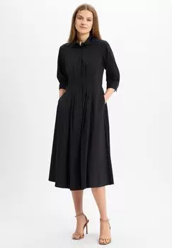 Платье-рубашка AMBIANCE, черный