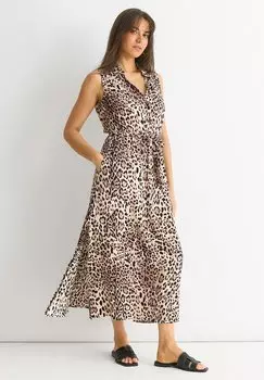 Платье-рубашка ANIMAL GINI LONDON, коричневый