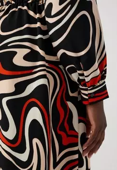 Платье-рубашка Anna Field Curvy, черный