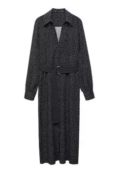 Платье-рубашка Apple Mango, черный