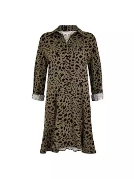 Платье-рубашка Apricot, хаки