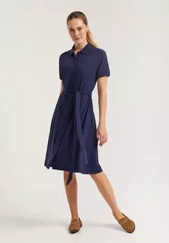 Платье-рубашка Artemisa Polo Club, темно-синее