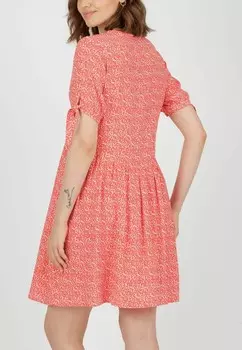 Платье-рубашка Attesa Maternity, коралл