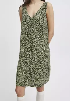 Платье-рубашка AYA ICHI, цвет Sprucestone Flower Aop