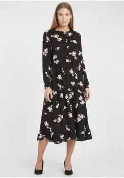 Платье-рубашка b.young, черный