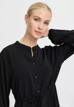 Платье-рубашка b.young, черный