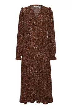 Платье-рубашка b.young LOURI, цвет Auburn