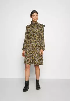 Платье-рубашка b.young, мультиколор