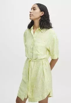 Платье-рубашка b.young, светло-зеленый