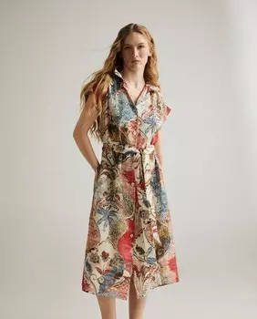 Платье-рубашка без рукавов Lloyd'S, мультиколор