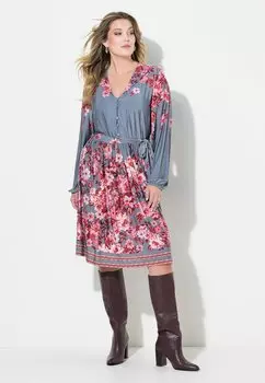 Платье-рубашка BLUMEN MIAMODA, серый