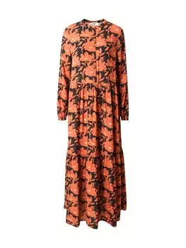 Платье рубашка Brava Fabrics Shirt Dress, цвет orange/black
