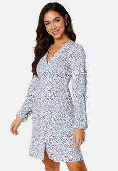 Платье-рубашка Bubbleroom, темно-синий