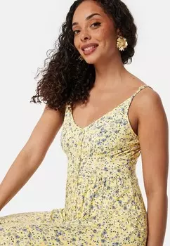 Платье-рубашка Bubbleroom, желтый