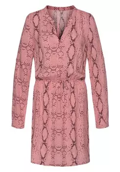 Платье рубашка BUFFALO Shirt Dress, розовый