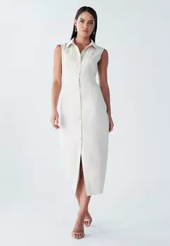 Платье-рубашка BWLDR, белый