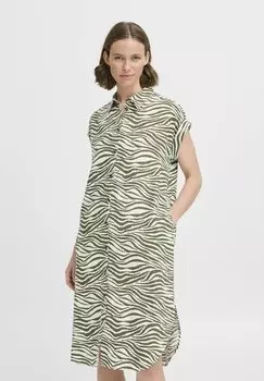 Платье-рубашка BYAlakka b.young, цвет Animal Kalamata Mix