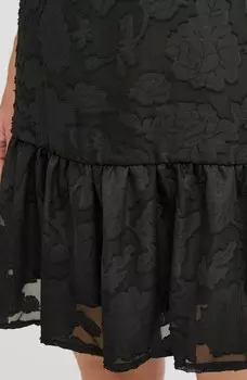 Платье-рубашка BYFLIKKE SS b.young, черный