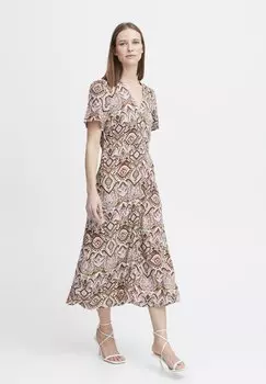 Платье-рубашка BYMMMJOELLA b.young, бежевый