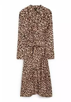 Платье-рубашка C&A, светло-коричневый