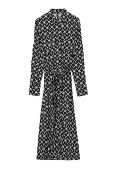 Платье-рубашка Calliope, черный