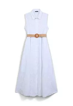 Платье-рубашка Calliope, кремовый