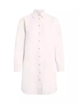 Платье-рубашка Calvin Klein Jeans, цвет White/Wool white