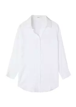 Платье-рубашка CALZEDONIA, белый