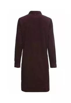 Платье-рубашка camel active, бордовый