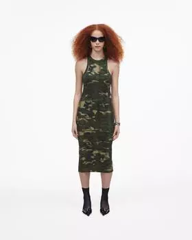 Платье-рубашка Camo Racer Marc Jacobs, цвет Camo Multi