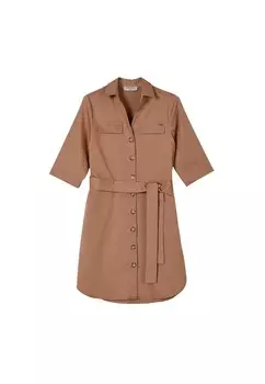 Платье-рубашка Camomilla Italia ALDO, коричневый