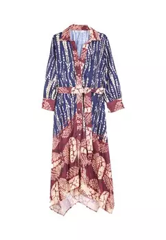 Платье-рубашка Camomilla Italia AZIDE, цвет marine blue/Brown