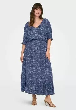 Платье-рубашка CARCHIANTI LONG ONLY Carmakoma, синий