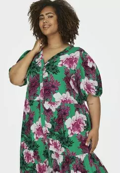 Платье-рубашка CARCLEA MIDI ONLY Carmakoma, мята