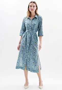 Платье-рубашка Caroll, синий