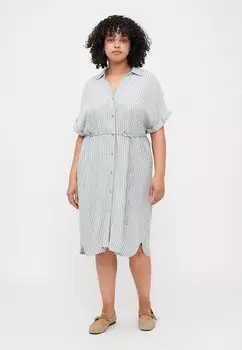 Платье-рубашка CARPENNA LOOSE DRESS ONLY Carmakoma, серый