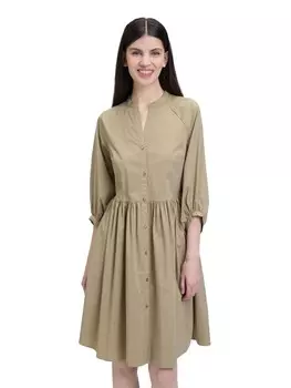 Платье-рубашка Cartoon, хаки