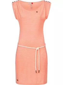 Платье-Рубашка чего в полоску междунар. Ragwear, красный