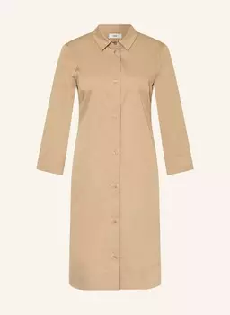 Платье-Рубашка cidanielle с рукавами 3/4 Cinque, бежевый
