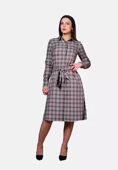 Платье-рубашка CLASSIC PRINT Sangar, фиолетовый