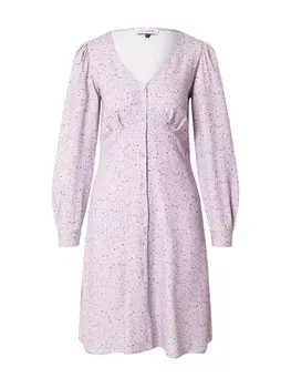 Платье рубашка Closet London Shirt Dress, цвет lilac/dark purple
