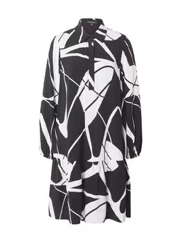 Платье-рубашка COMMA, черный