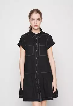 Платье-рубашка Cotton On, черный