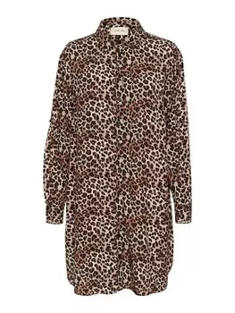 Платье-рубашка Cream CR Tiah, коричневый