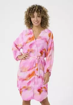 Платье-рубашка Cream, розовый