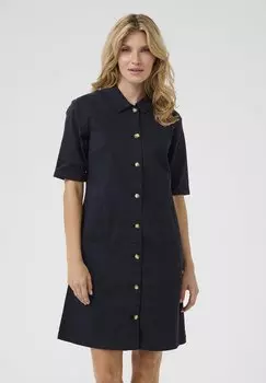 Платье-рубашка Cream, темно-синий