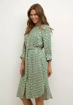 Платье-рубашка Culture, зеленый